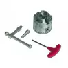HOLZPROFI - DW-MAN-MINI - Mandrin 4 mors Ø70 mm avec queue de cochon - 1