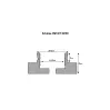 HOLZPROFI - DW-MAN-MINI - Mandrin 4 mors Ø70 mm avec queue de cochon - 2
