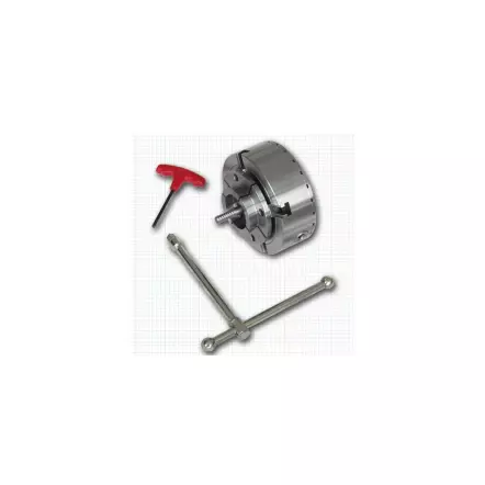 HOLZPROFI - DW-MAN140 - Mandrin 4 mors Ø 140 mm avec queue de cochon