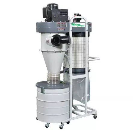 HOLZPROFI - R150TE-MONO - Aspirateur à copeaux Double filtration - 2230 m3/h - 1100 W