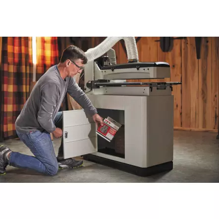 JWDS-2244OSC-M Ponceuse à tambour oscillant avec support fermé