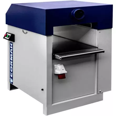 TH410S - Raboteuse avec arbre hélicoïdal à 72 plaquettes - Largeur 410 mm - 3000 W - 400 V