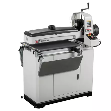 JWDS-2244OSC-M Ponceuse à tambour oscillant avec support fermé