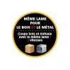 ENERGYBAND-80WM - Scie à Ruban Bois et Métal - Hauteur de coupe 80 mm - 710 W - Fournie avec 2 lames - 2