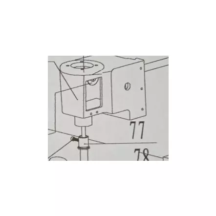 SCHEPPACH - Douille rep. 77 pour mortaiseuse à bédane KITY MB 25