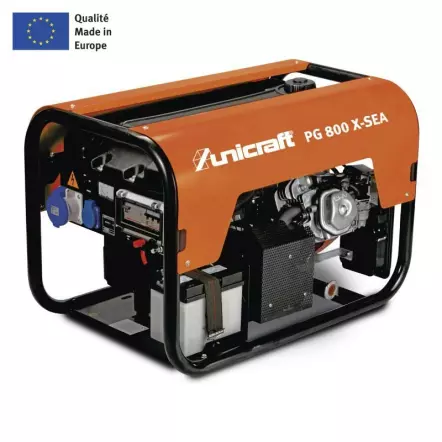 UNICRAFT - PG 800 X-SEA - Groupe Electrogène Professionnel avec moteur Honda - 7200 W - 230 V