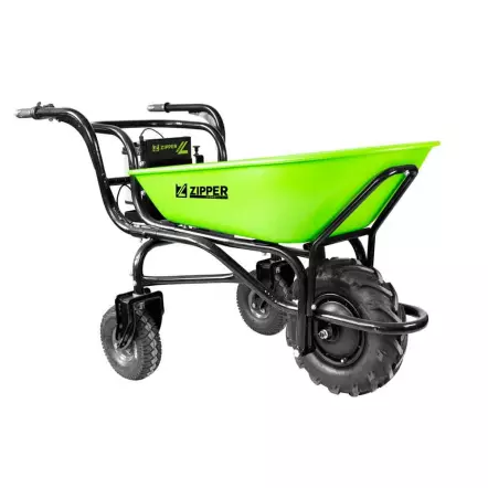 ZIPPER - ZI-EWB150-100L - Brouette Electrique 3 roues 100 Litres - Capacité 150 Kg