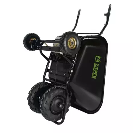 ZIPPER - ZI-EWB300-160L - Brouette Electrique 4 roues 160 Litres - Capacité 300 Kg