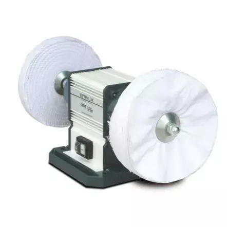 OPTIMUM - GU 20 P - Touret à Polir avec disques Ø 200 mm - Puissance 600 W - 230 V
