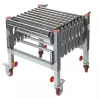 HOLZMANN - RB9A - Convoyeur à rouleaux extensible 500 à 1400 mm - Largeur 500 mm - Charge 130 Kg - 3