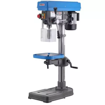 PROMAC - 212B - Perceuse d'établi Métal Col de cygne 168 mm - Capacité de perçage 16 mm - 230V