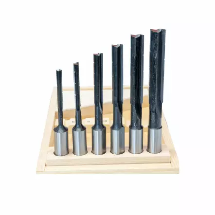 LL6TLGL - Coffret de 6 mèches à mortaiser - Ø 6 à 16 mm