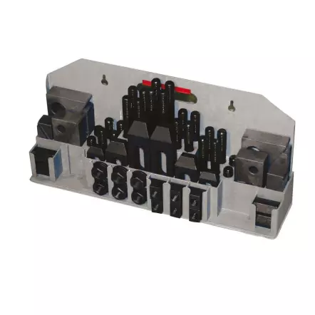 HOLZMANN - 52TLG12 - Kit de bridage 52 pièces - Filetage M10