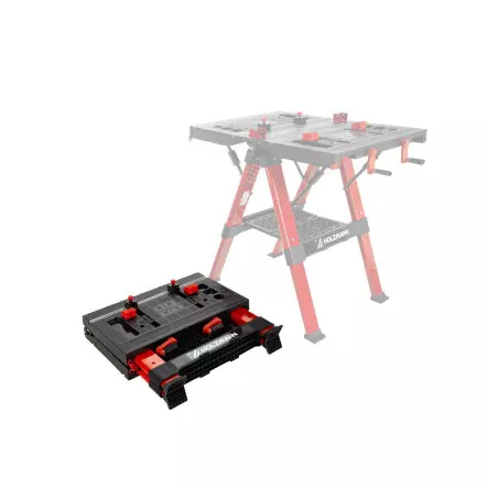 WST100SOLID - Table de serrage pliante 820 x 630 mm