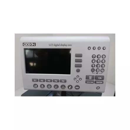 METALPROFI - S1100K-DIGI Tour à métaux entre pointes 1100mm 230V 1500W avec visualisation 3 axes