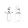 METALPROFI - WMD25VBL Perceuse - fraiseuse 230V 750W avec indicateur digital - 5