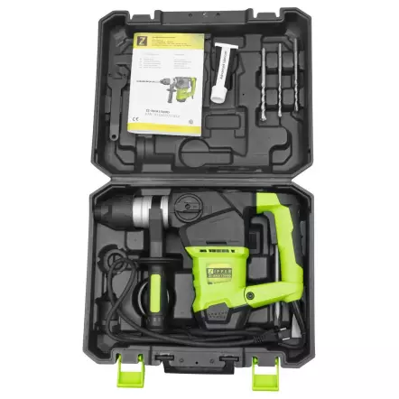 ZIPPER - ZI-BHA1500D - Marteau Perforateur Burineur 1500 W - Force de frappe 5,5 J - Mandrin SDS-Plus