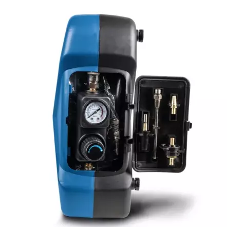 SCHEPPACH - Air Case Compresseur portatif 2L 1100W Pression 8 bar max. + 12 accessoires !