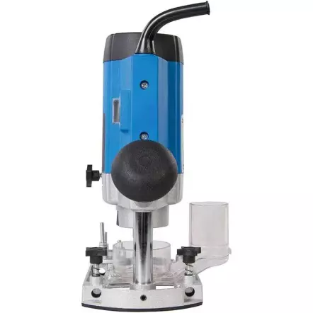 SILVERLINE - Défonceuse plongeante 1020 W - 230V - Avec 2 Pinces de serrage