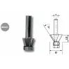 LEMAN - Mèche d’affleureuse diamant avec roulement ANGLE 15° et 25° - 1