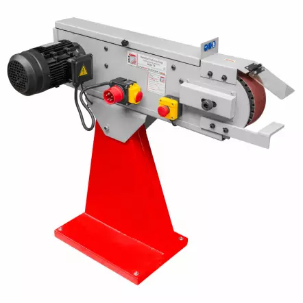 HOLZMANN - MSM75 Ponceuse à bande métal 2000x75mm 400V 4500W