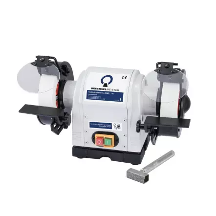 DRECHSELMEISTER - DML 150 - Touret double à meules blanches diamètre 150 mm - 370 W