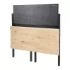 WB142FOLD Etabli métallique de travail pliable avec plateau en bois sapin 1197 x 600 mm - 2