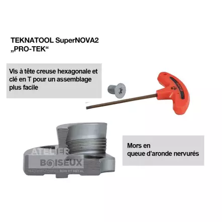 TEKNATOOL - TOP-SET - Pack Mandrin SuperNOVA2 