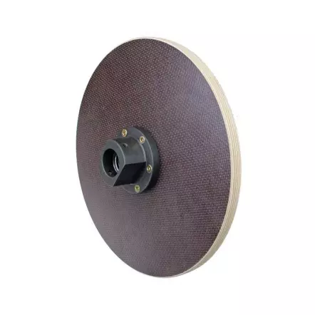Disque de broche velcro pour ponçage sur tour à bois - diamètre 300 mm