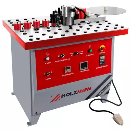 HOLZMANN - KAM535NEO - Plaqueuse de chant semi-automatique 1750 W - Table 1000 x 700 mm - 400V