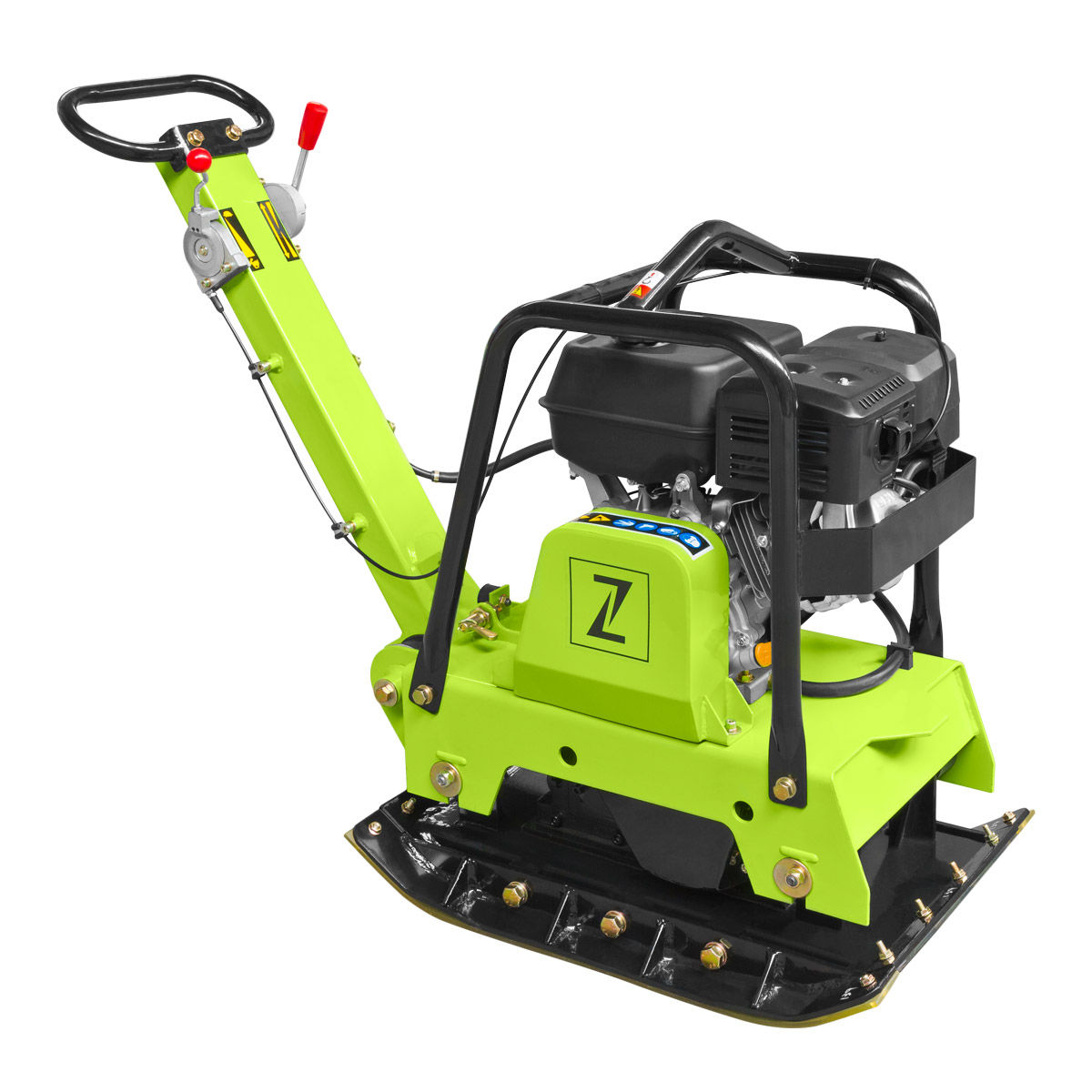 Plaque Vibrante Compacteur Essence 4000W – Zipper ZI-RPE90E – Neuve – Chantier