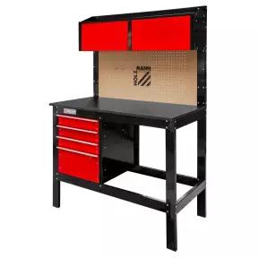 Établi Holzmann WHL1200 Avec Panneau Outils Et Tiroir - Neuf Sous Emballage