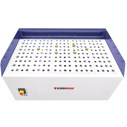 CORMAK - DT1000 Table d'aspiration pour pièce à bois 550W (S6) 230V 4000m³/h