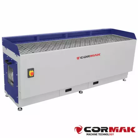 CORMAK - DT2000M Table d'aspiration pour pièce à bois et métal - 2 x 1000W (S6) 230V