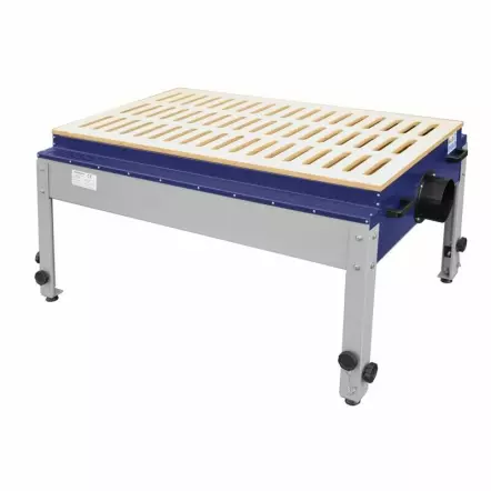 CORMAK - DT1500 Table aspirante avec réglage en hauteur 750 à 1200 mm 230V 1500 m³/h