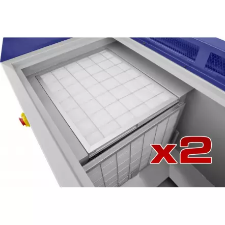 CORMAK - DT2000M Table d'aspiration pour pièce à bois et métal - 2 x 1000W (S6) 230V