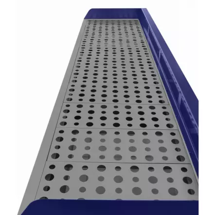 CORMAK - DT2000M Table d'aspiration pour pièce à bois et métal - 2 x 1000W (S6) 230V