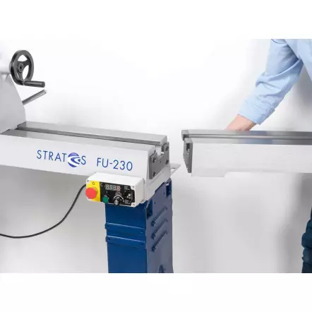 Dispositif de fixation rapide de rallonge pour Tours à bois Stratos ECO, FU-230, Twister ECO et FU-200
