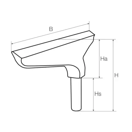 Porte-outil longueur 400 mm - Tige diamètre 30 mm