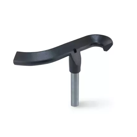 Porte-outil courbé double rayons - Longueur 300 mm - Tige diamètre 25,4 mm