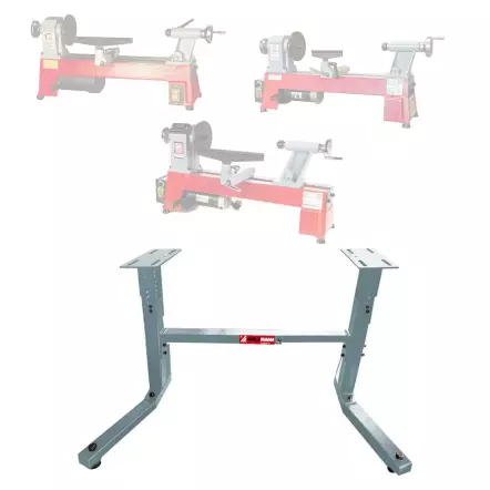 D460UG - Socle pour petits tours à bois - Longueur 620 à 965 mm - Hauteur réglable