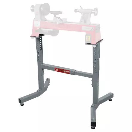 D460UG - Socle pour petits tours à bois - Longueur 620 à 965 mm - Hauteur réglable