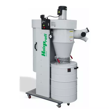 R160TE-TRI - Aspirateur à copeaux Double filtration - 3740 m3/h - 2250 W