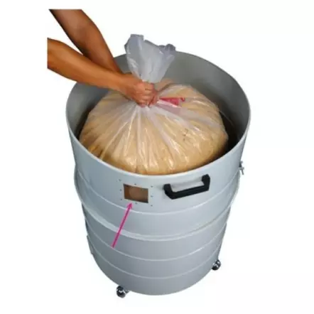 R160TE-TRI - Aspirateur à copeaux Double filtration - 3740 m3/h - 2250 W