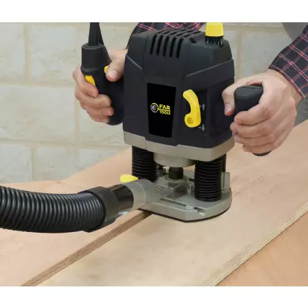 FARTOOLS - ER 1300 - Défonceuse compacte 1300 W - Plongée de 55 mm