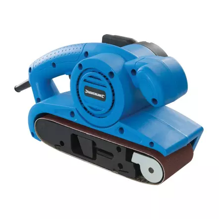 SILVERLINE - Ponceuse à bande portative - 810 W - Bande 533 x 76 mm