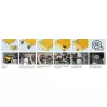 KAM4EPS Plaqueuse de chants automatique 400V 6470W - Hauteur chant 8 - 42 mm - 5