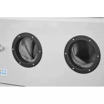 CORMAK - KDP350 Cabine de sablage à ouvertures latérales 330L