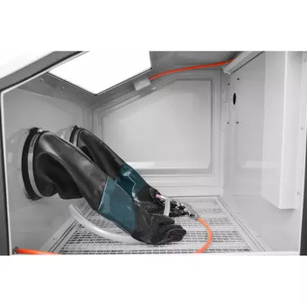 CORMAK - KDP350 Cabine de sablage à ouvertures latérales 330L