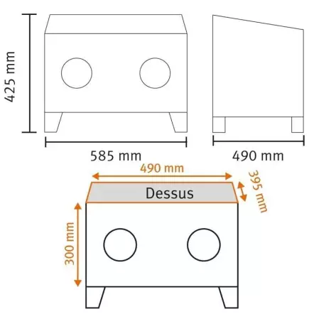 UNICRAFT - SSK 1 - Petite Cabine de Sablage pneumatique - 350 Litres / min - Volume cabine 90 Litres